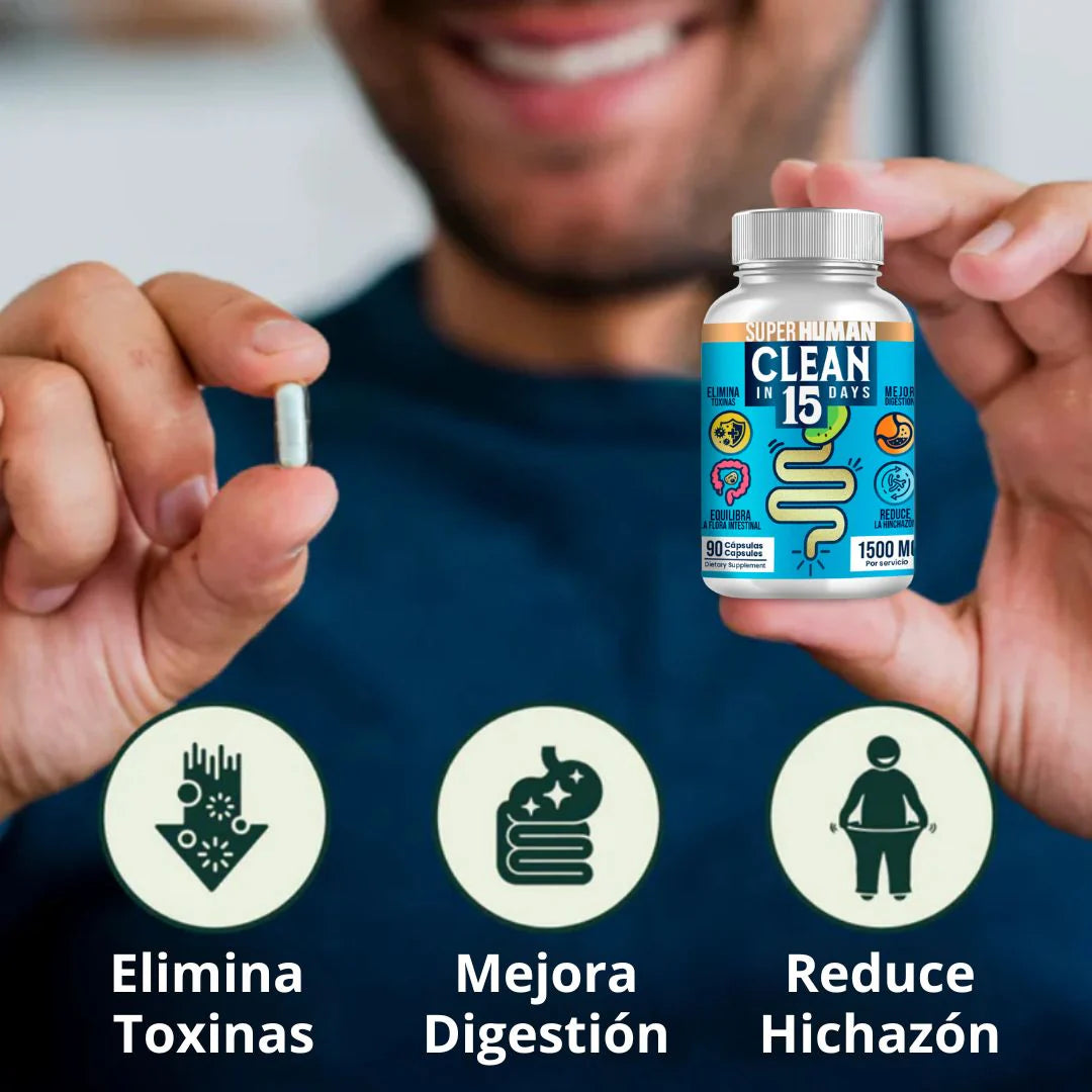 2 X 1 - Clean15™ Limpieza Completa Estomacal en 15 días + ENVIO GRATIS