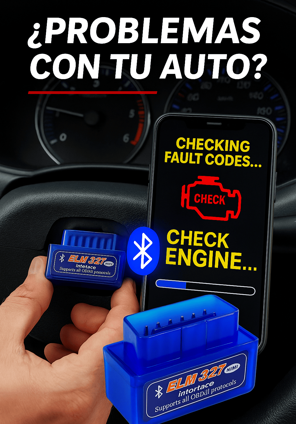 🚗 SCANPRO ELM327 – TU MECÁNICO PERSONAL EN EL BOLSILLO -50% + ENVIO GRATIS 🎁