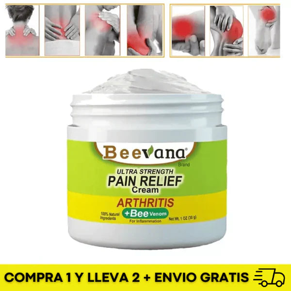COMPRE 1 LLEVE 2 BEEVANA - Crema De veneno de abeja Multifuncional + ENVIO GRATIS