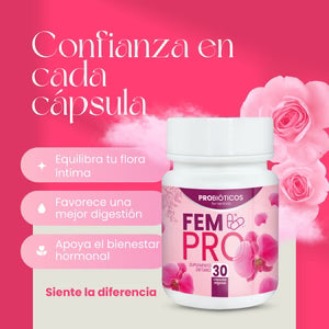 🌸🌸 FemPro 🌸🌸 Di Adiós al Mal Olor Íntimo y al Desequilibrio Femenino + ENVÍO GRATIS 🎁