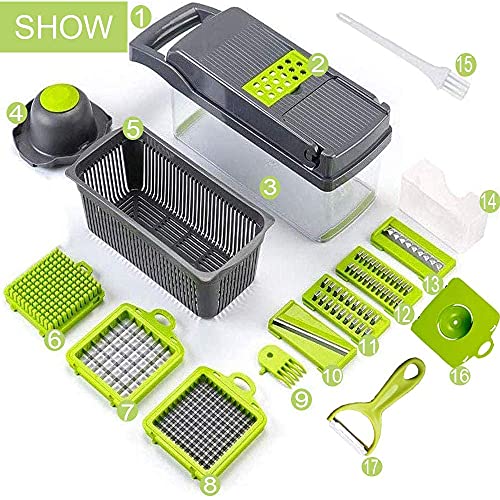 🍅 Ahorra tiempo en la cocina con el Cortador 12 en 1 – ¡Oferta + Envío GRATIS! 📦