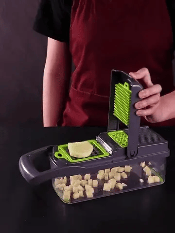 🍅 Ahorra tiempo en la cocina con el Cortador 12 en 1 – ¡Oferta + Envío GRATIS! 📦