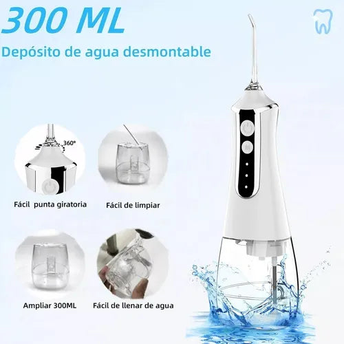 JetFresh | IRRIGADOR BUCAL PORTATIL, HIGIENE BUCALY LIMPIADOR